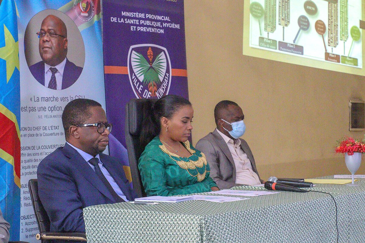 Août 2022 : Activité de sensibilitation initié par le ministère provinciale de la santé, hygiène et prévention sur la gratuité des accouchements dans la Province de Kinshasa